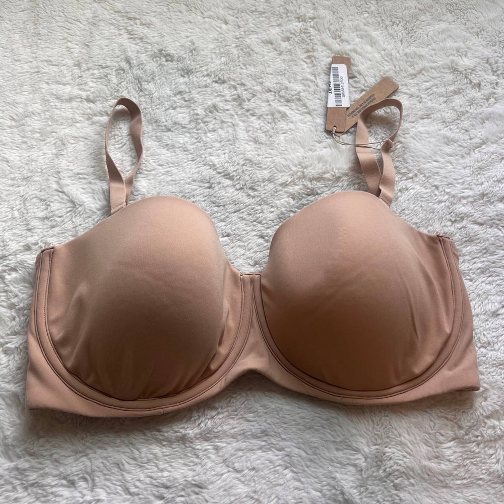 Skims Women's Fits Everybody Strapless Bra Clay Size 32H BA-BAN-3151 NWT